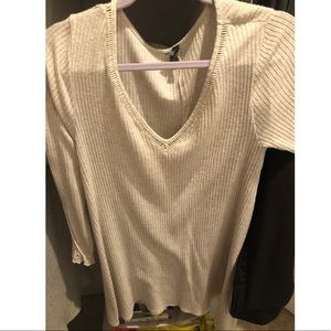 Oatmeal knit dress